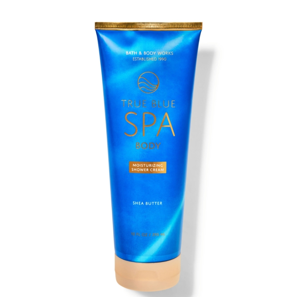 Bath & Body Works True Blue Spa Moisturizing Shower Cream NWT
